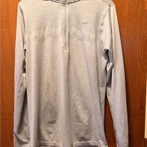 Nike Heather Gray Dri-FIT Top